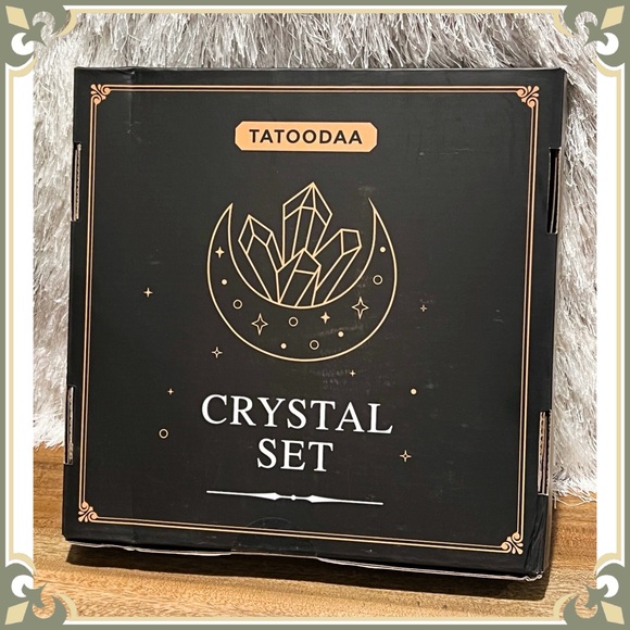 Wooden Crystal Display Holder Lotus Shaped Healing Stones Tray Desktop Organizer - Picture 2 of 6